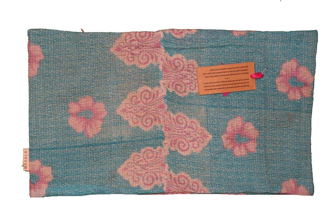 Sari vintage kantha pude 30*50 cm