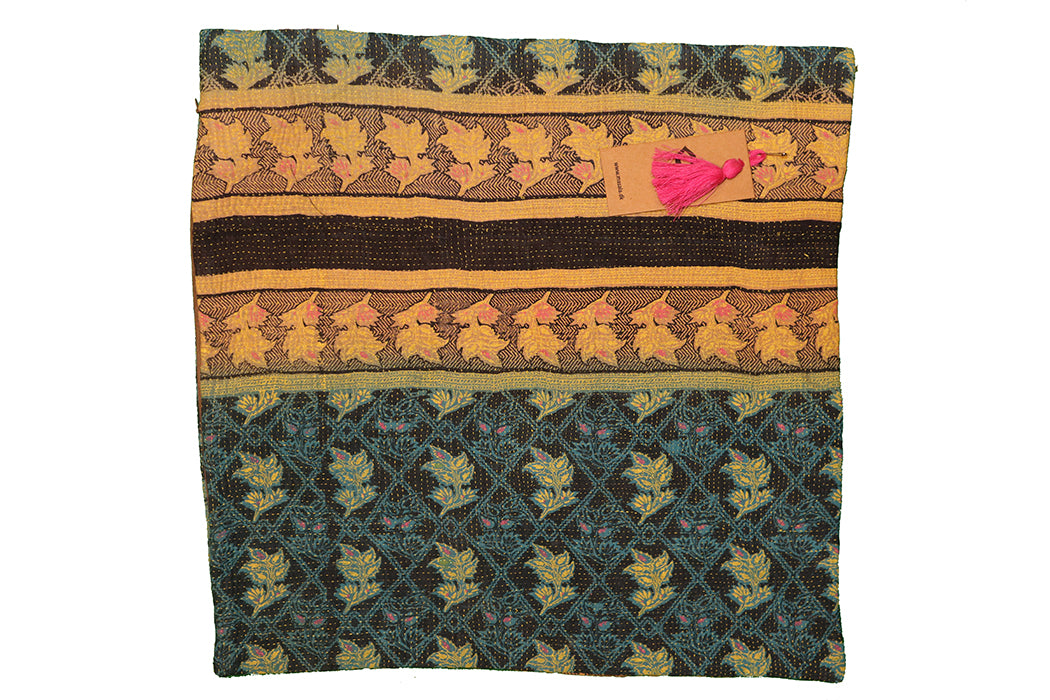 Sari vintage kantha pude 45*45 cm