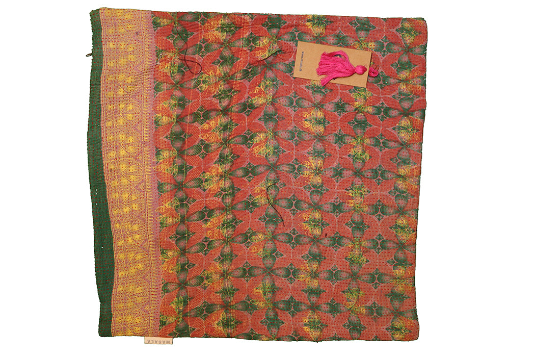 Sari vintage kantha pude 45*45 cm