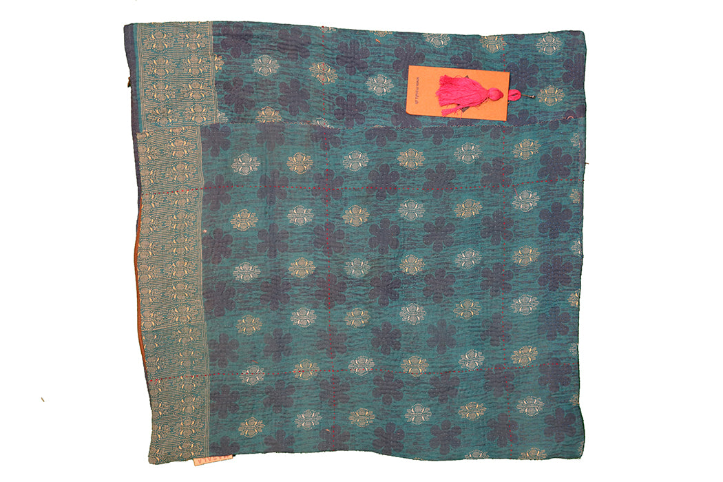 Sari vintage kantha pude 45*45 cm