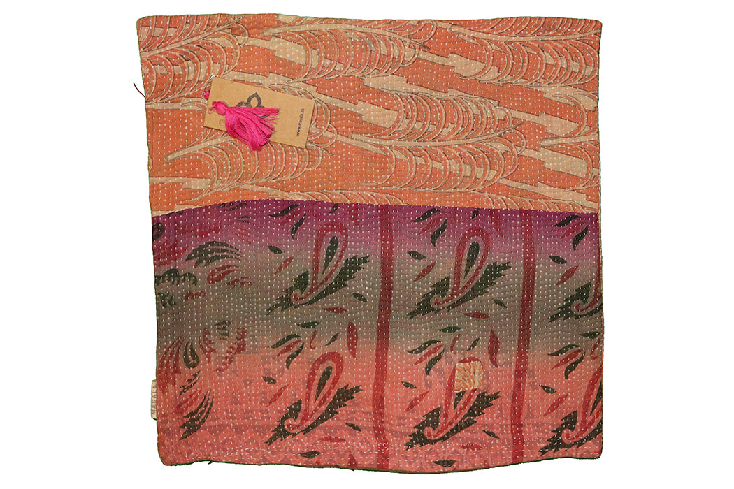 Sari vintage kantha pude 45*45 cm