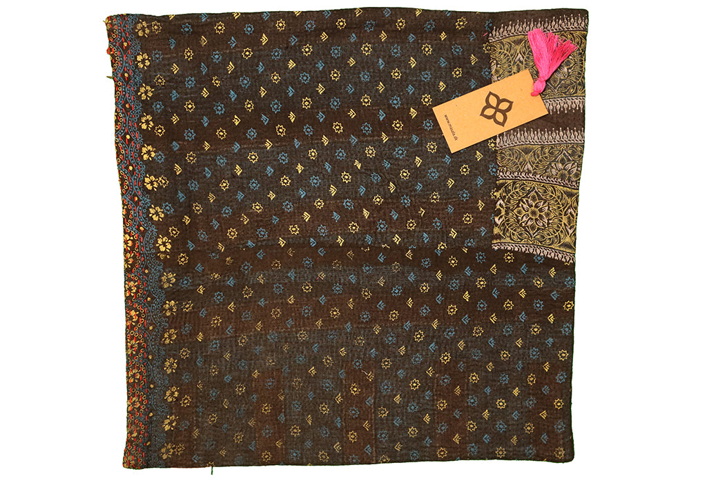 Sari vintage kantha pude 45*45 cm