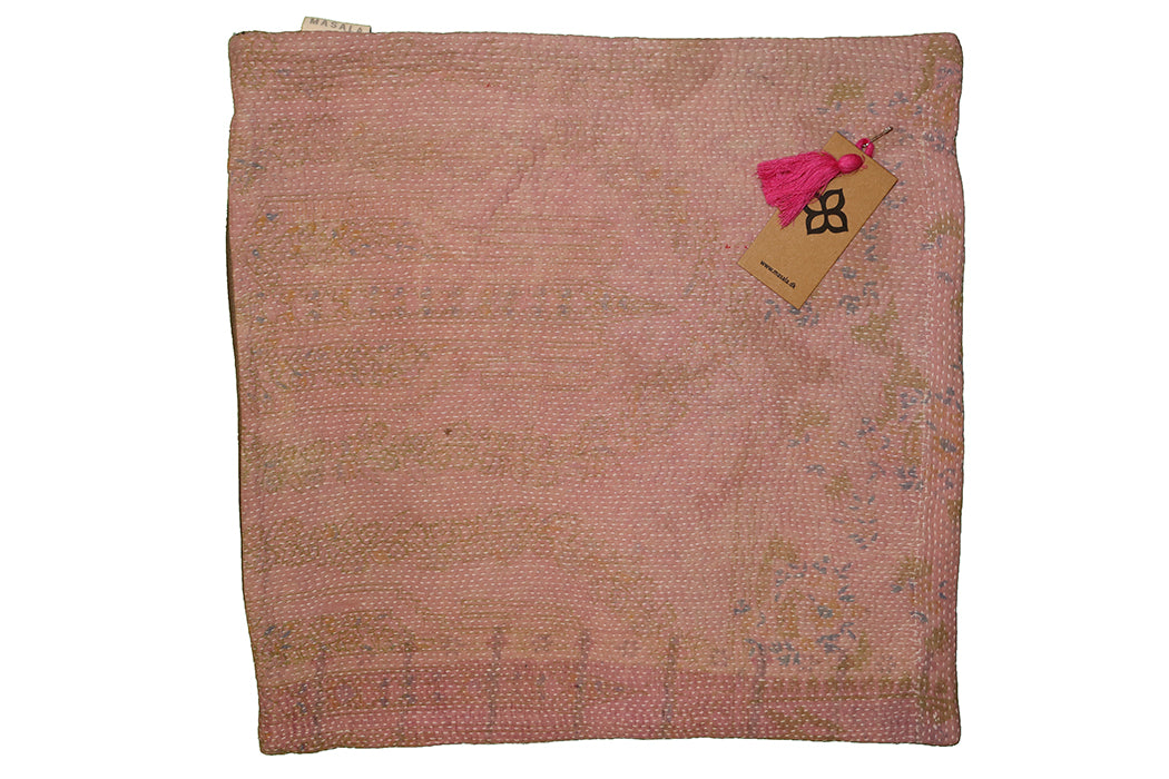 Sari vintage kantha pude 45*45 cm