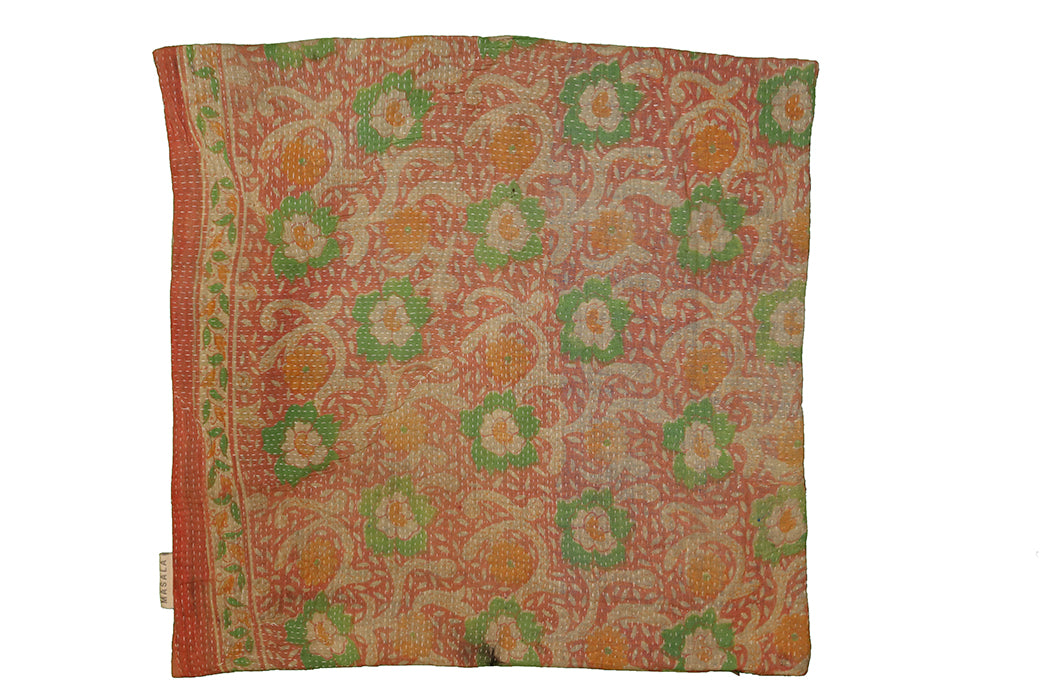 Sari vintage kantha pude 45*45 cm