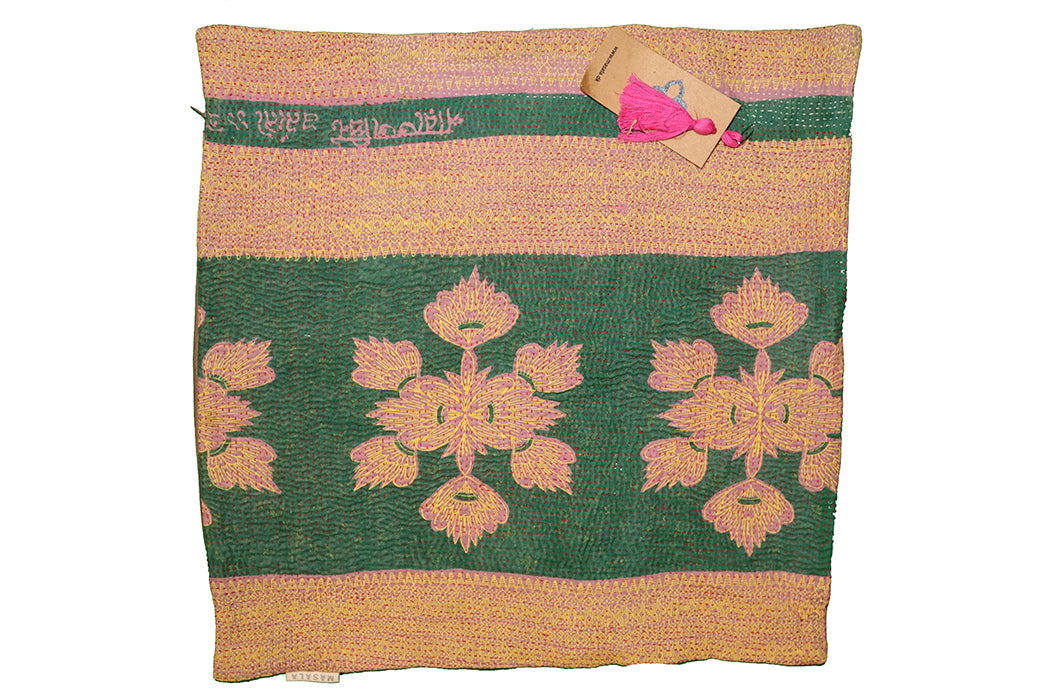 Sari vintage kantha pude 45*45 cm