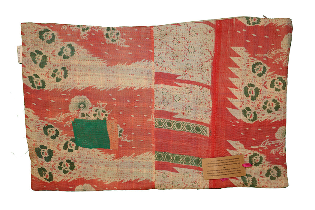Sari vintage kantha pude 40*60 cm