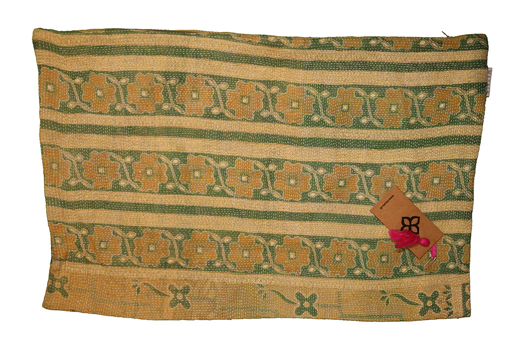 Sari vintage kantha pude 40*60 cm