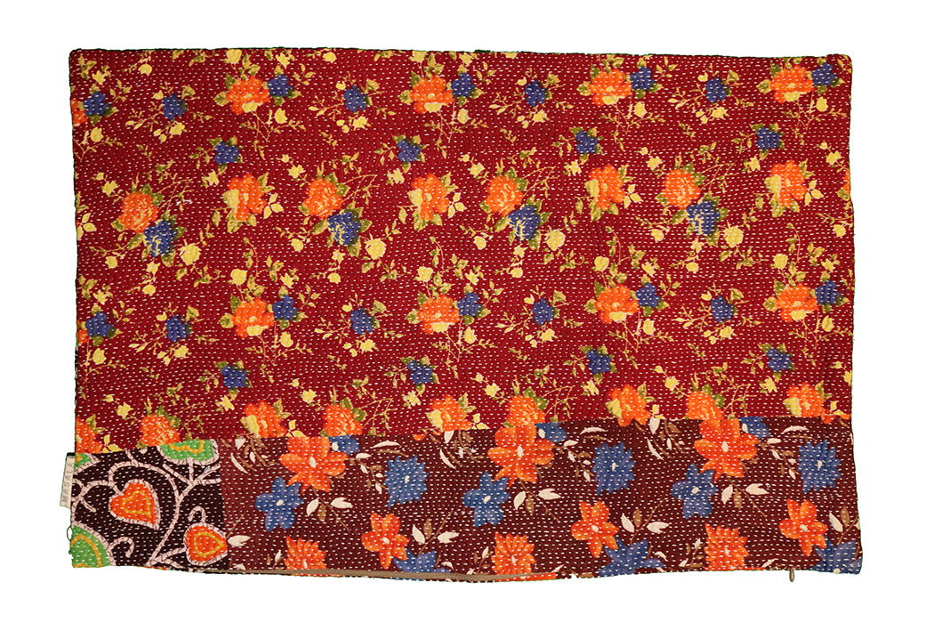 Sari vintage kantha pude 40*60 cm