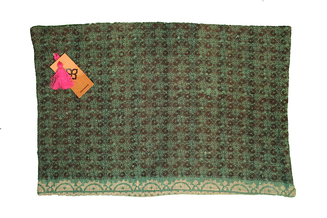 Sari vintage kantha pude 40*60 cm