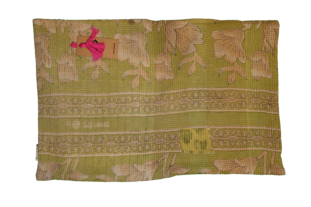 Sari vintage kantha pude 40*60 cm