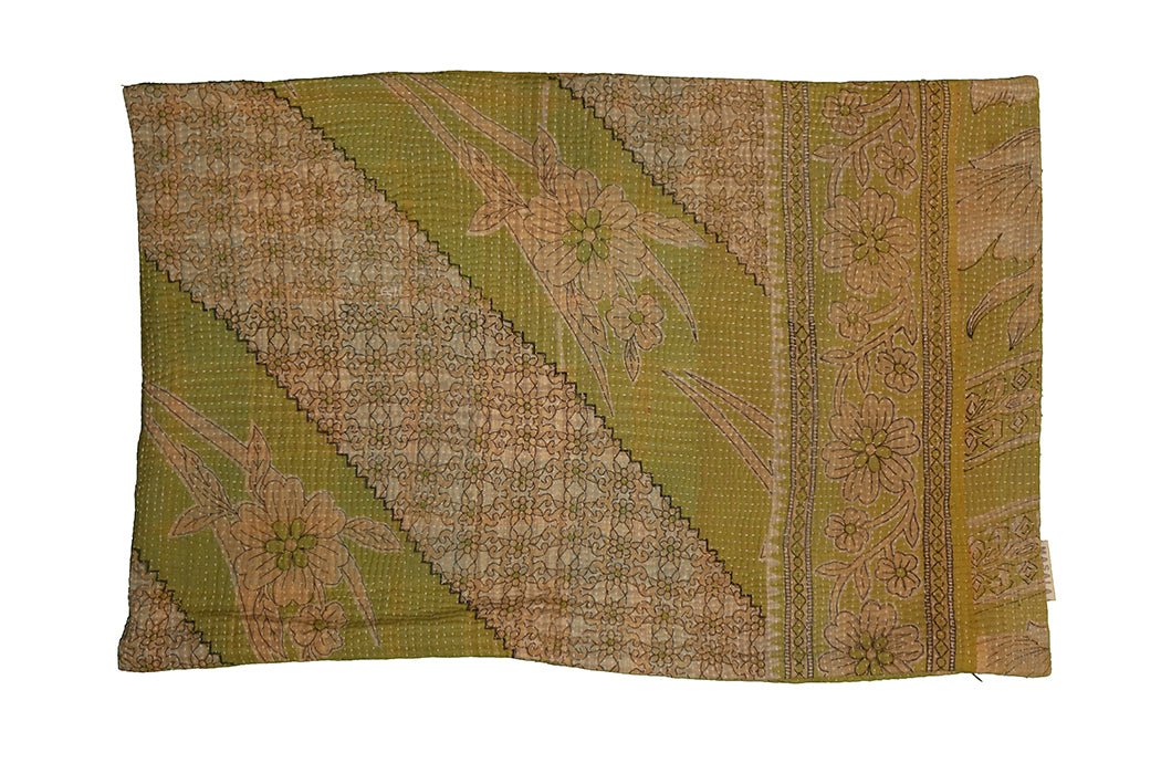 Sari vintage kantha pude 40*60 cm