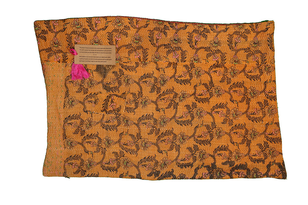 Sari vintage kantha pude 40*60 cm