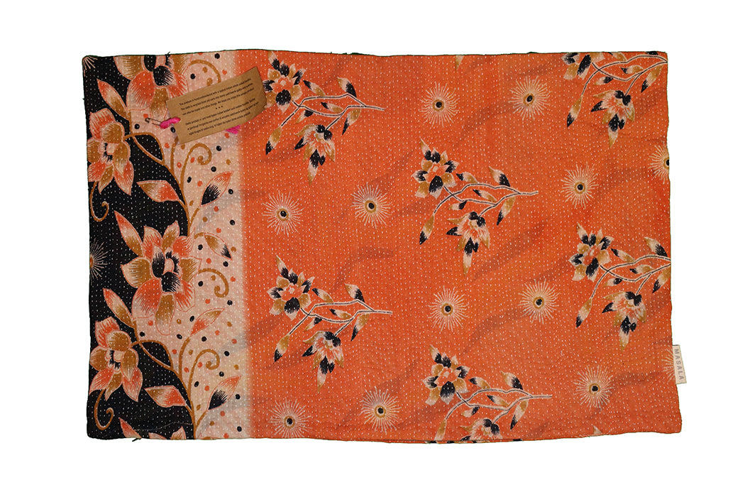 Sari vintage kantha pude 40*60 cm