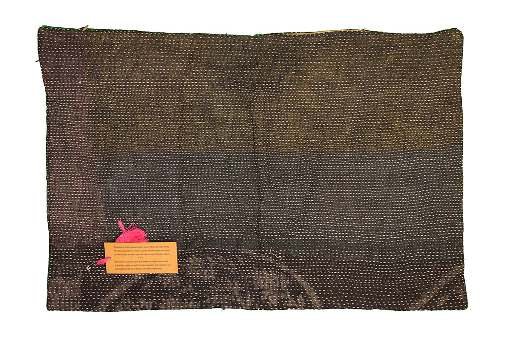 Sari vintage kantha pude 40*60 cm