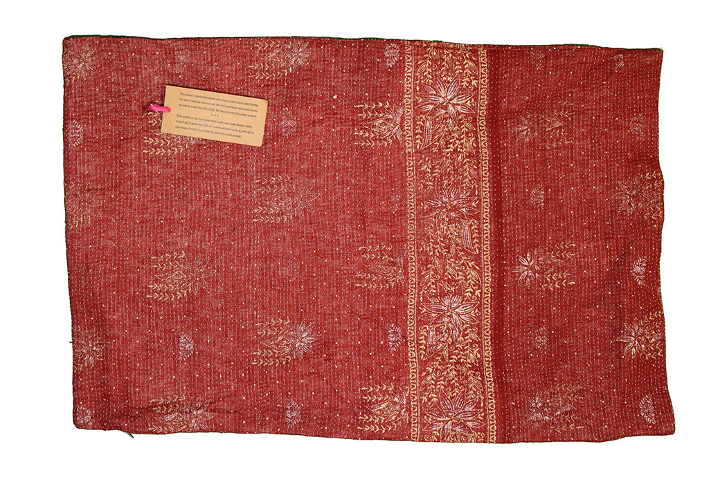 Sari vintage kantha pude 40*60 cm