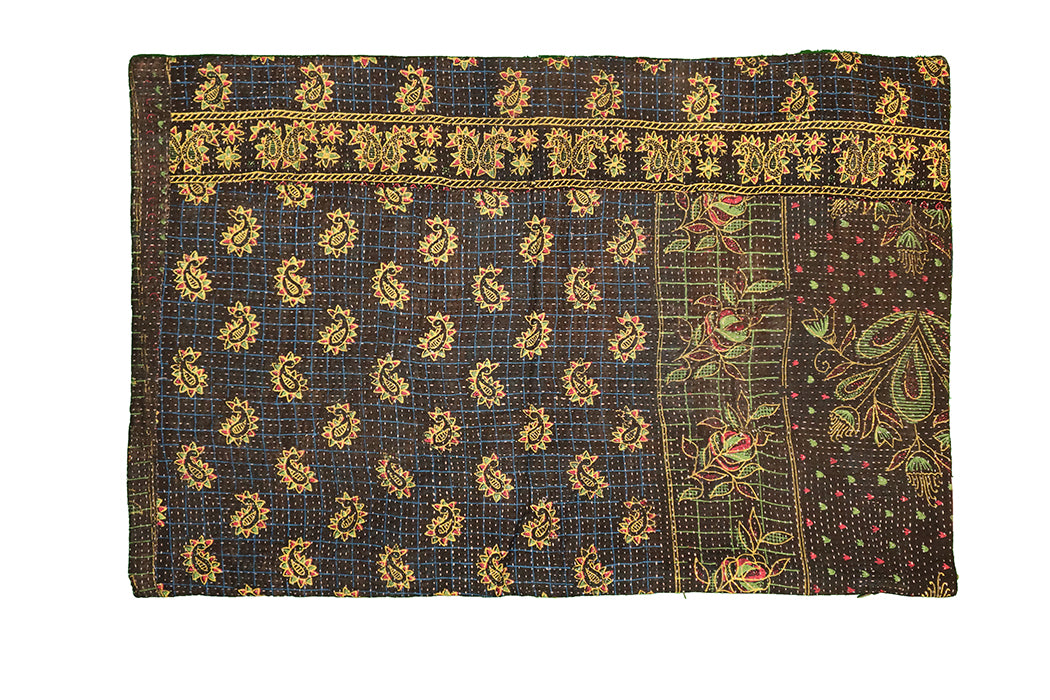 Sari vintage kantha pude 40*60 cm