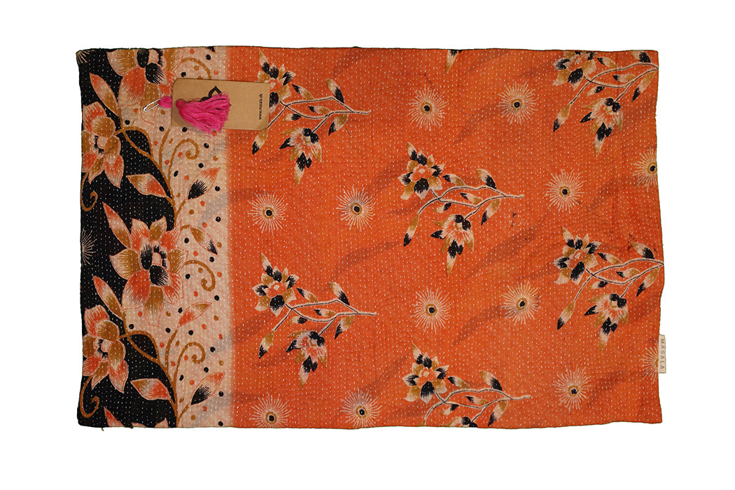 Sari vintage kantha pude 40*60 cm