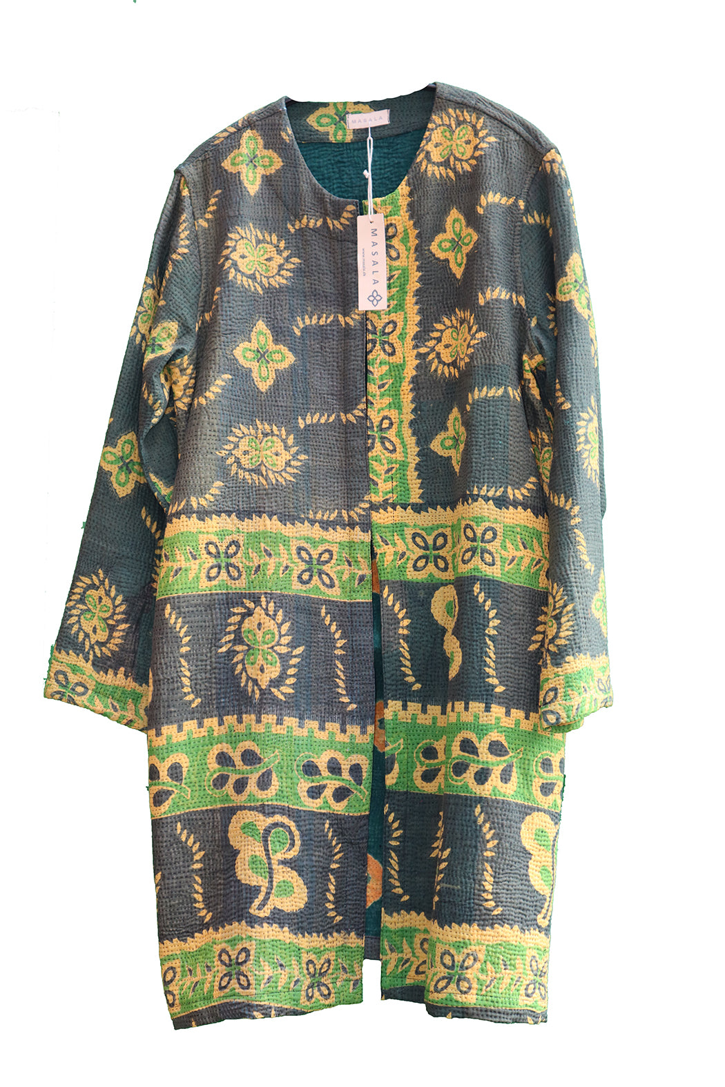 Anjali kantha quilt frakke