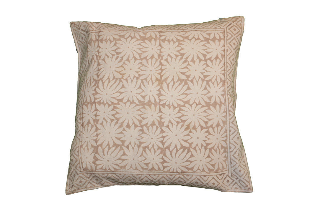 Block print cushion 45*45 cm