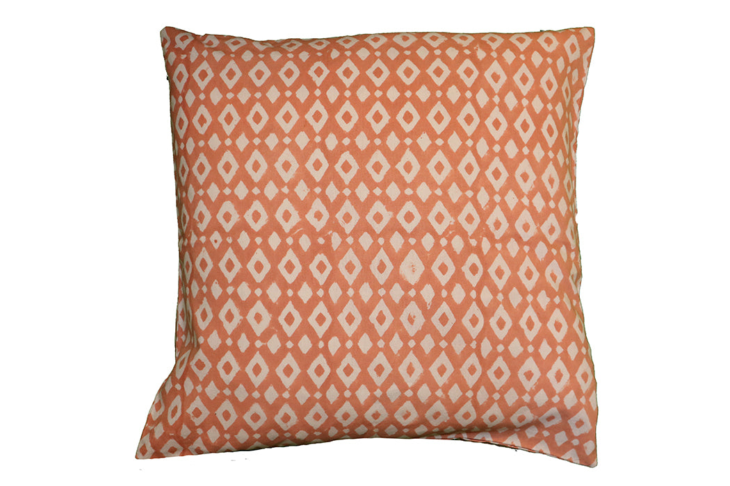 Block print cushion 45*45 cm