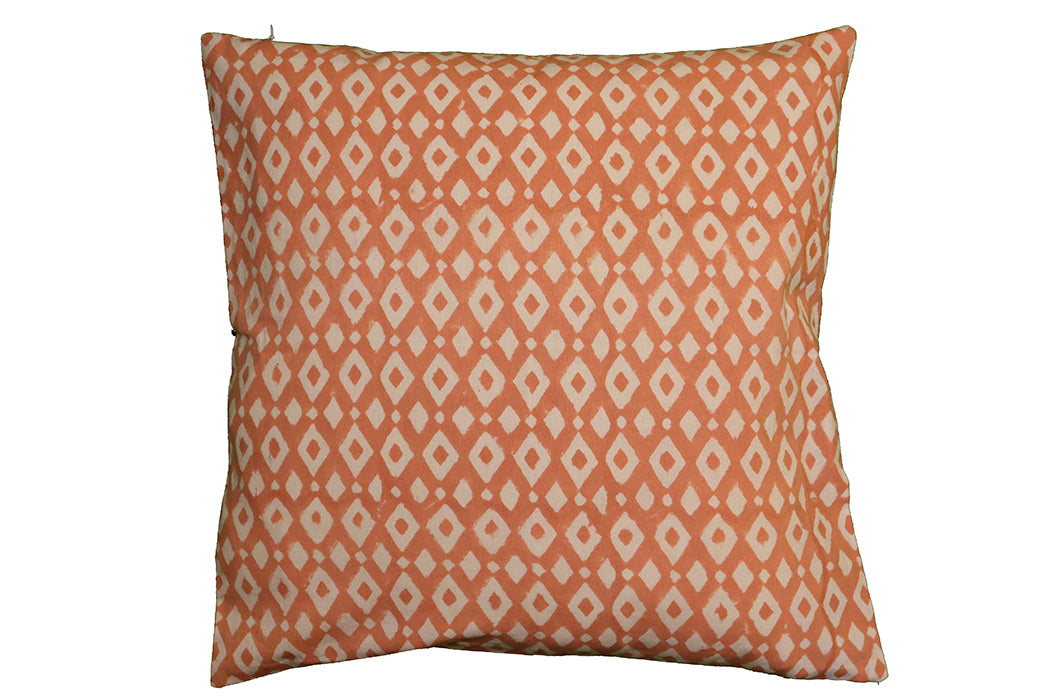 Block print cushion 45*45 cm