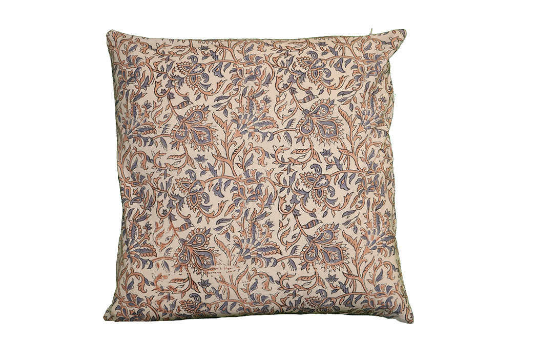 Block print cushion 45*45 cm