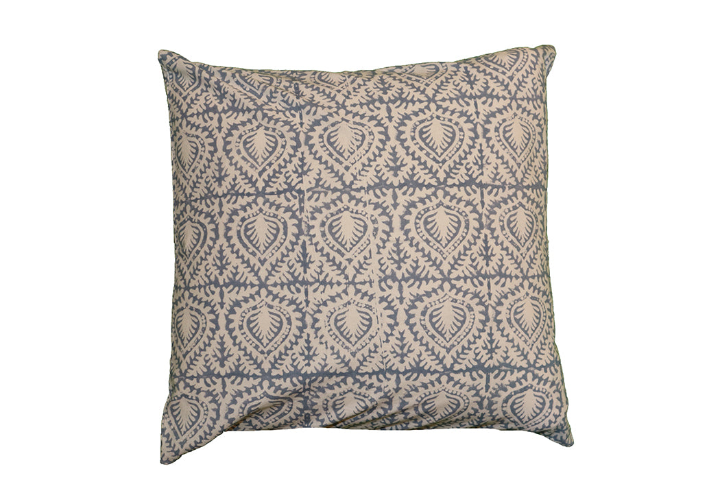Block print cushion 45*45 cm