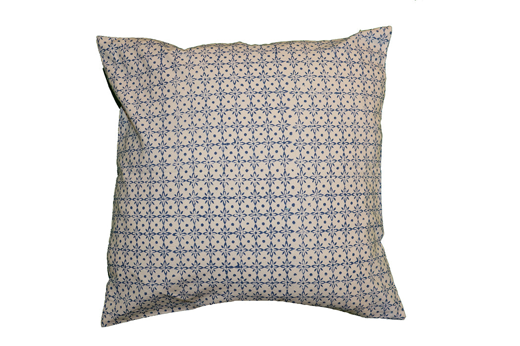 Block print cushion 45*45 cm