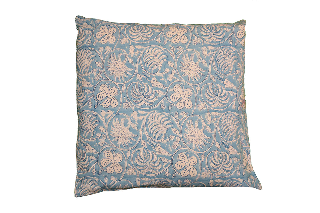 Block print cushion 45*45 cm