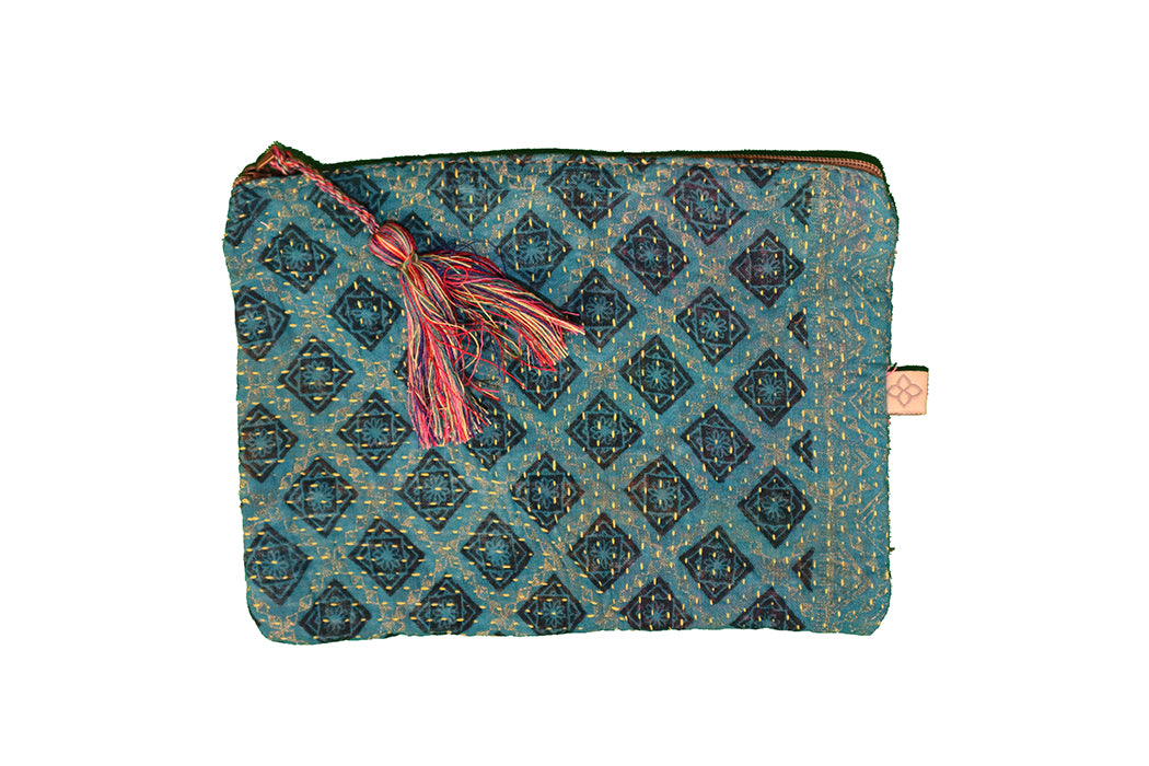 Kantha sari pung 14*19 cm