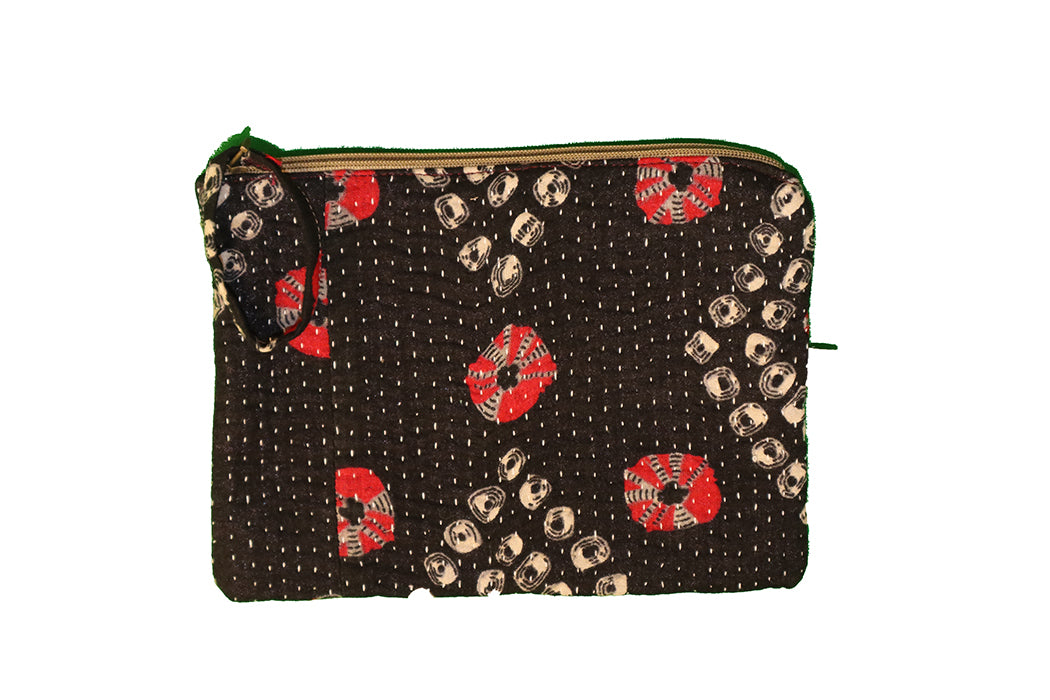 Kantha sari pung 14*19 cm