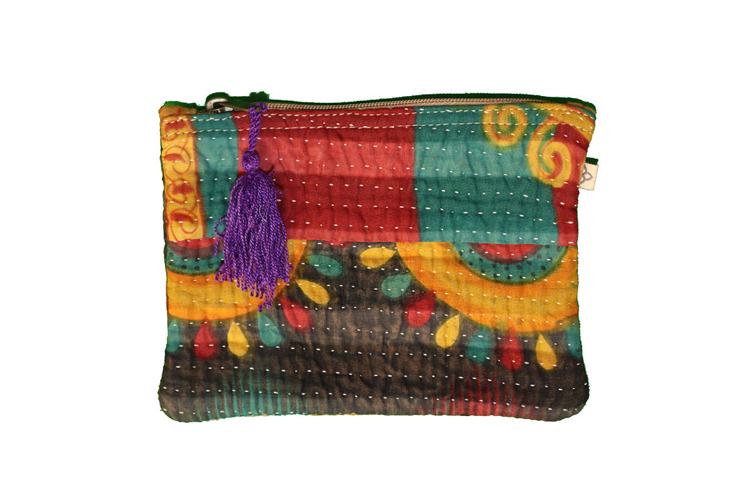 Kantha sari pung 14*19 cm