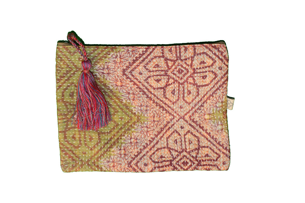 Kantha sari pung 14*19 cm