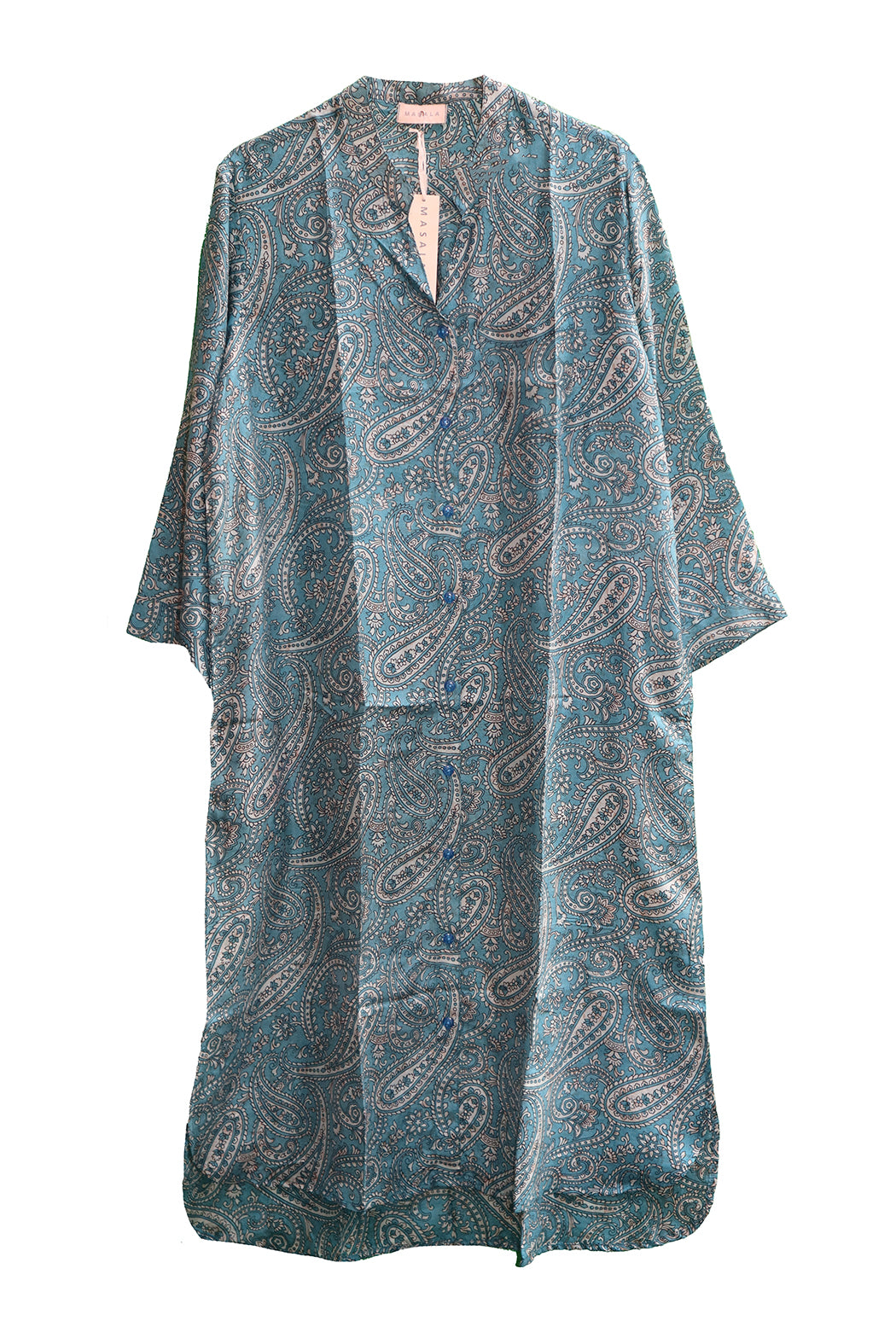 Copen Vintage Sari-Hemd aus Seide