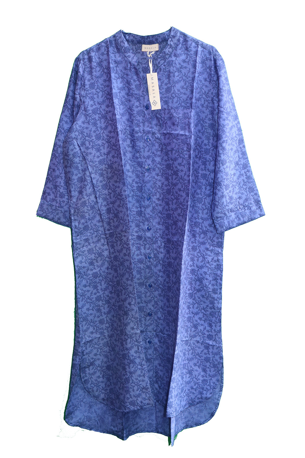 Copen Vintage Sari-Hemd aus Seide