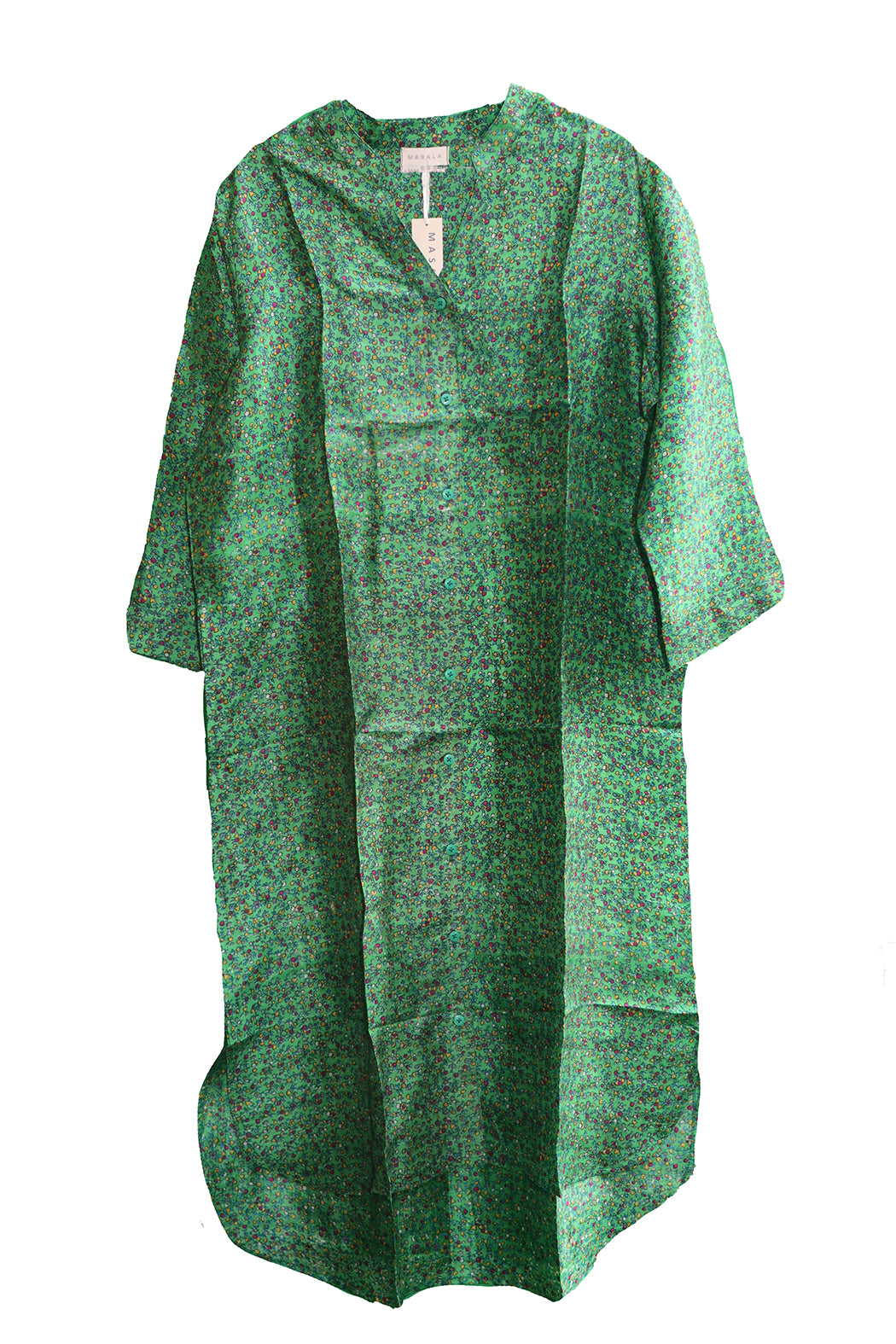 Copen Vintage Sari-Hemd aus Seide