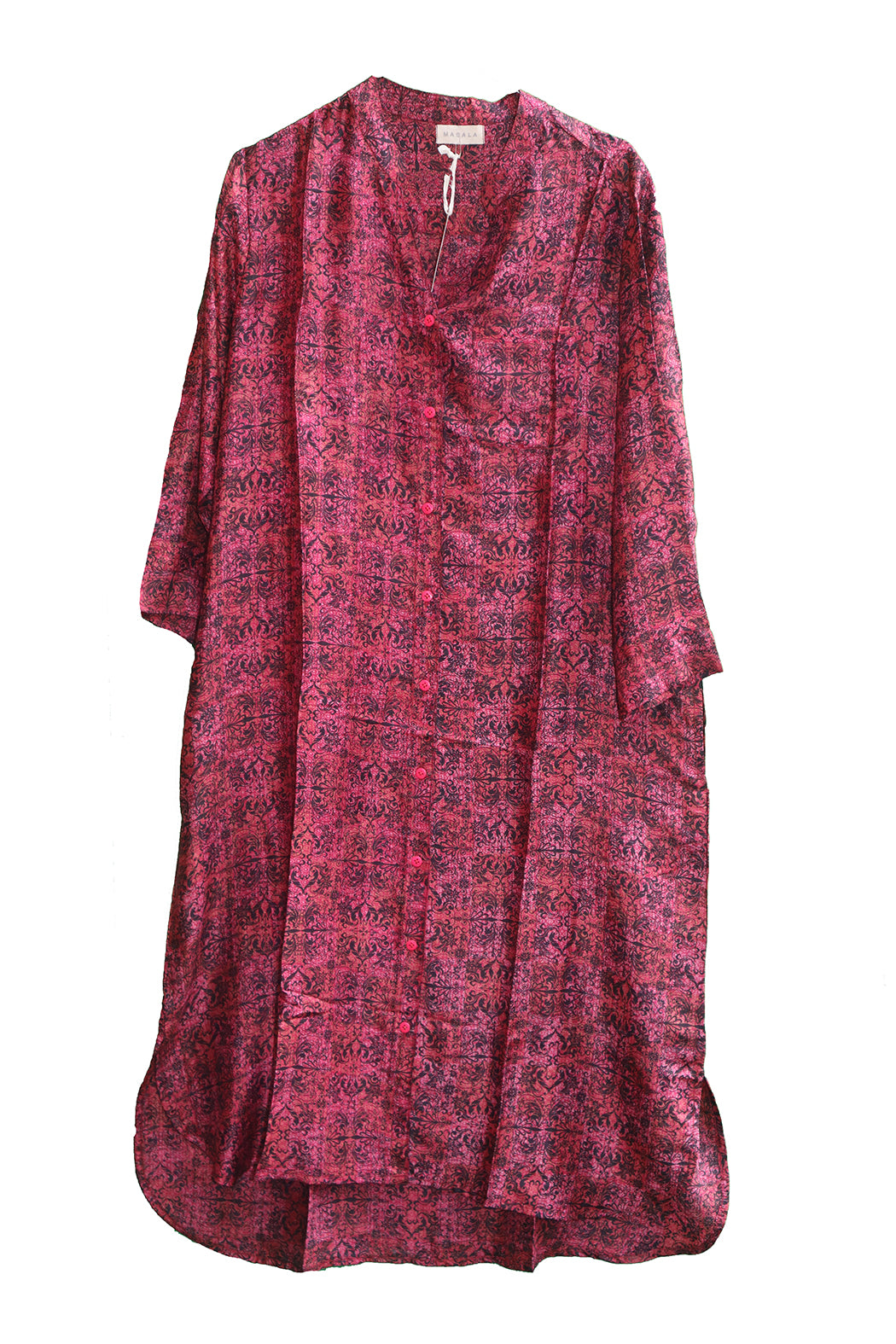 Copen Vintage Sari-Hemd aus Seide