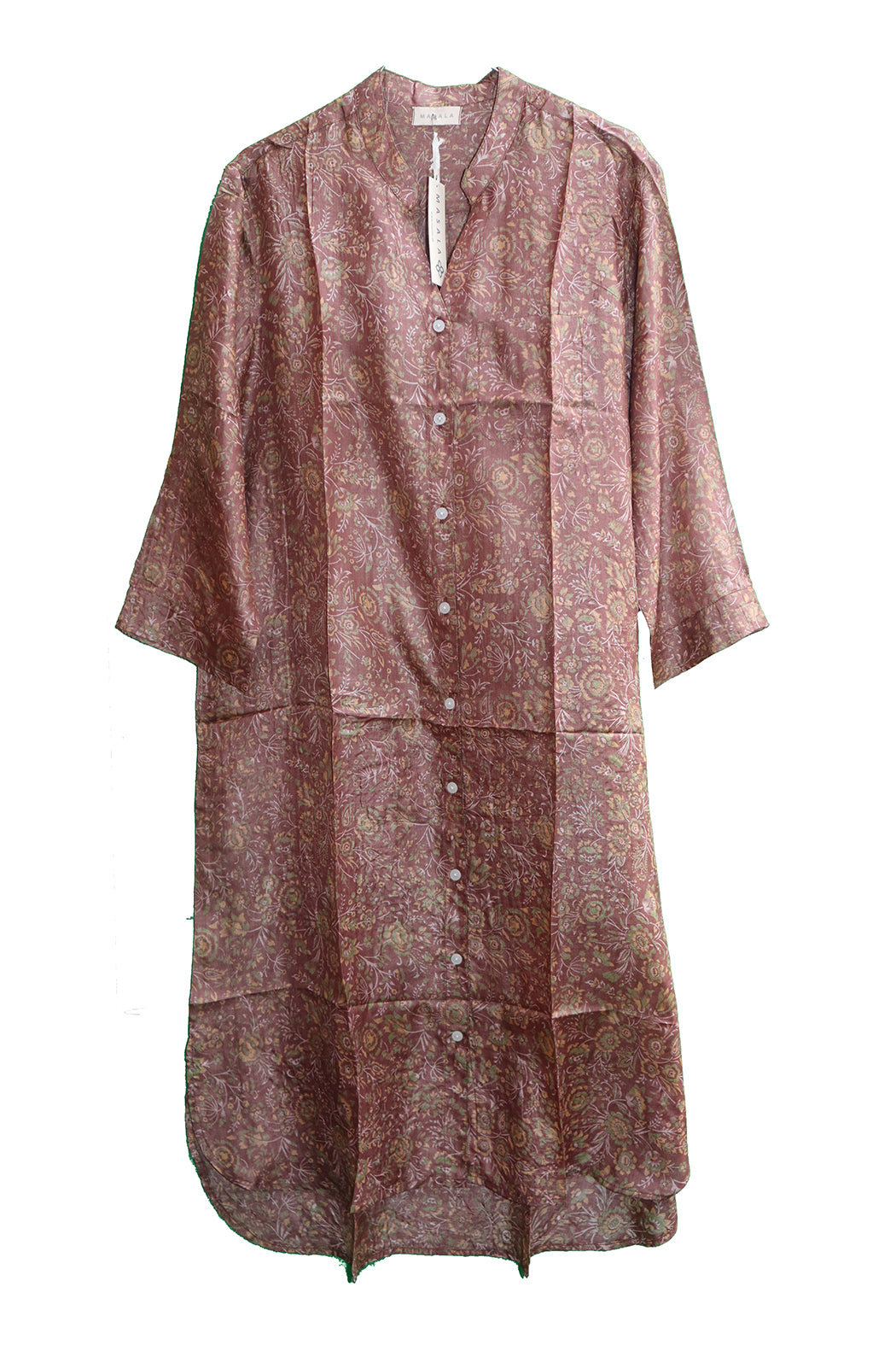 Copen Vintage Sari-Hemd aus Seide