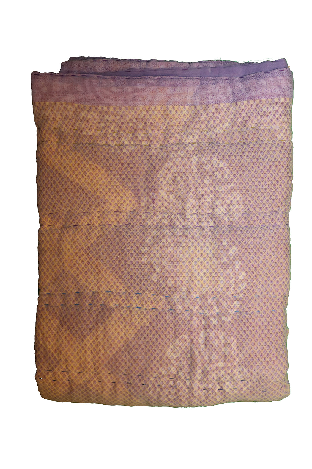 Vintage sari quilt , bomuld 140x100 cm