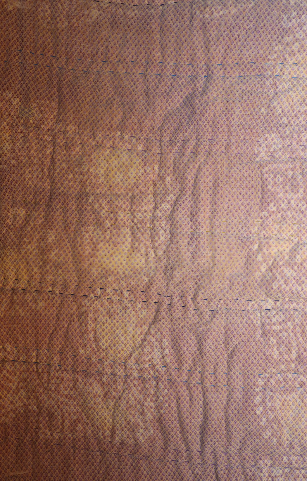 Vintage sari quilt , bomuld 140x100 cm