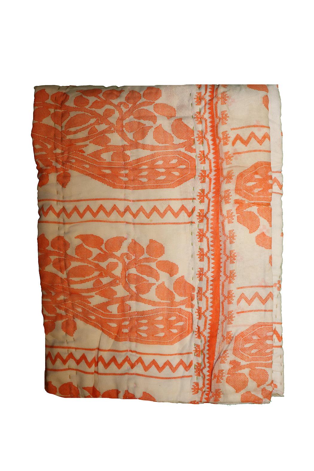 Vintage sari quilt , bomuld 140x100 cm