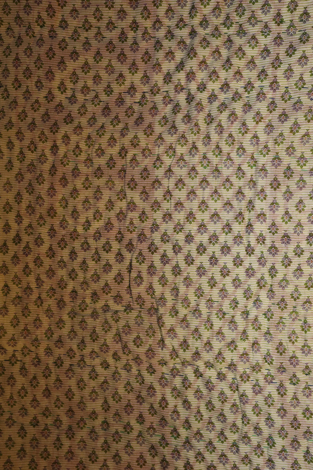 Vintage sari quilt , bomuld 140x100 cm