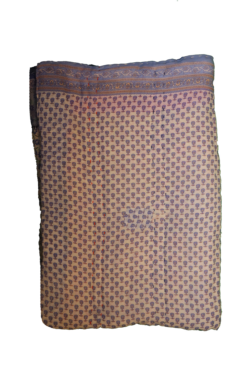 Vintage sari quilt , bomuld 70x100 cm