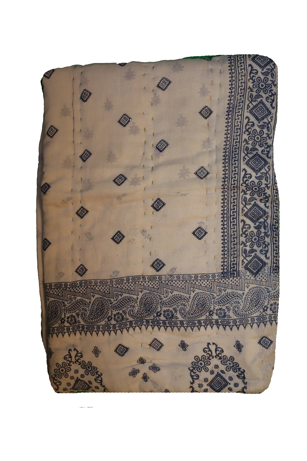 Vintage sari quilt , bomuld 70x100 cm