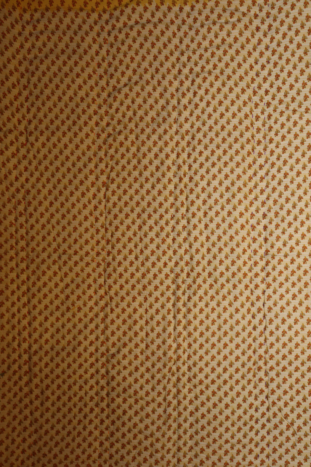 Vintage sari quilt , bomuld 70x100 cm