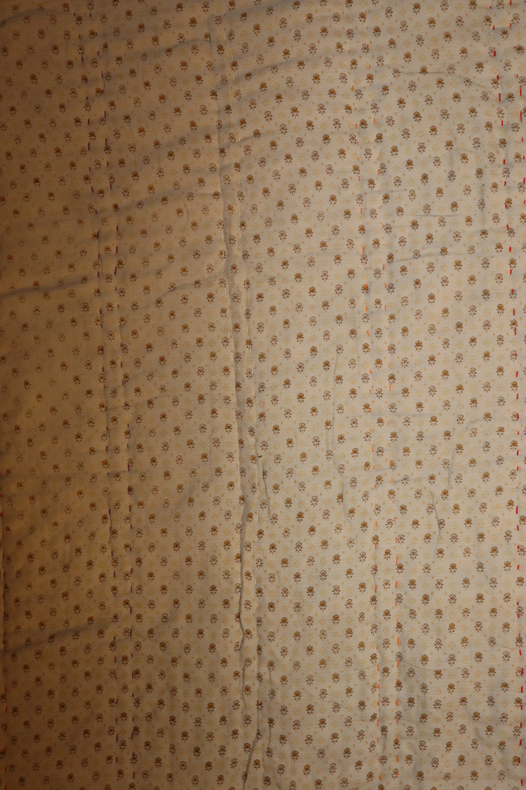 Vintage sari quilt, cotton 70x100 cm