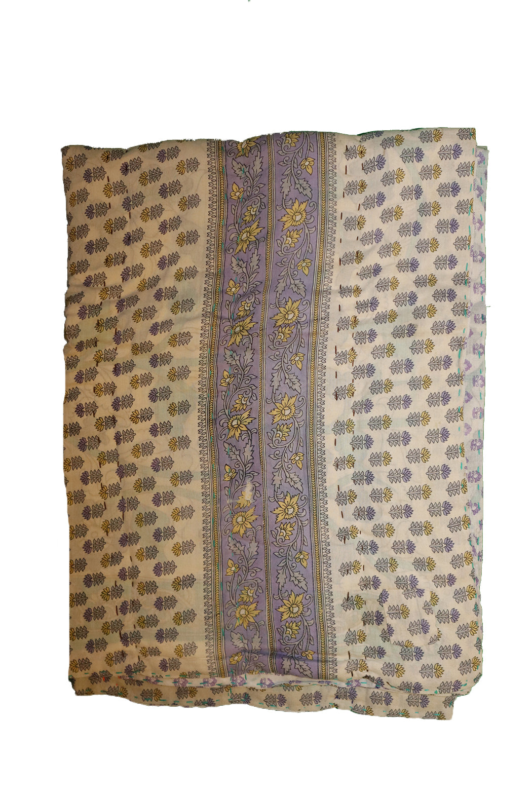 Vintage sari quilt , bomuld 70x100 cm