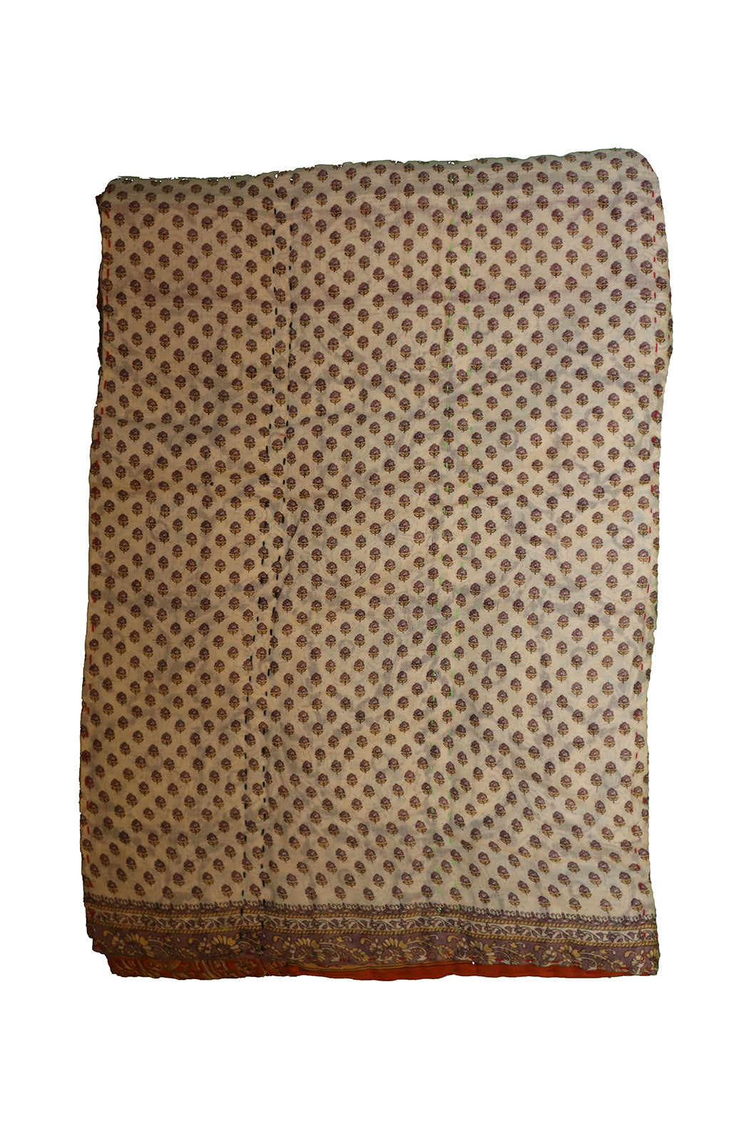 Vintage sari quilt , bomuld 70x100 cm