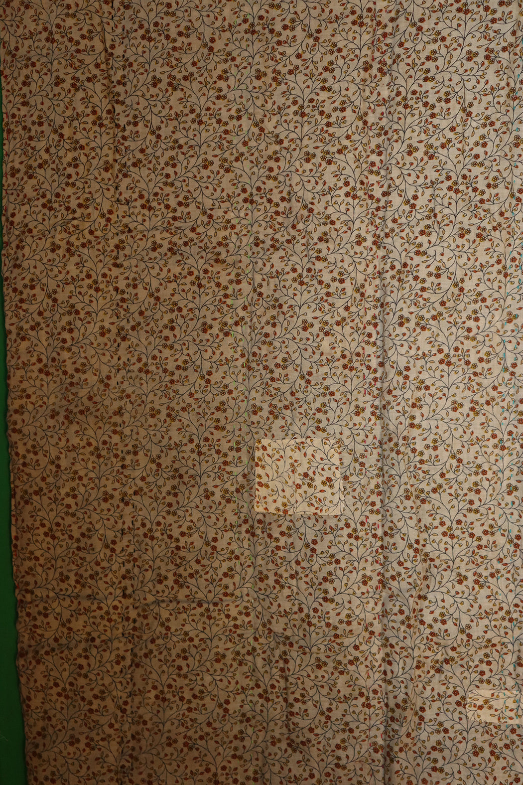 Vintage sari quilt , bomuld 70x100 cm