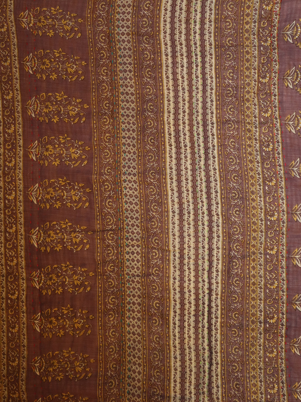 Vintage sari quilt , bomuld 70x100 cm